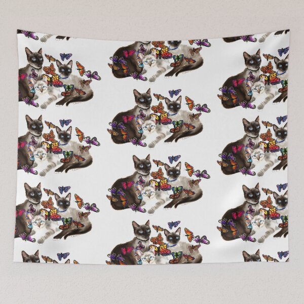 Item preview, Kitties and Butterflies designed and sold by kschowe.