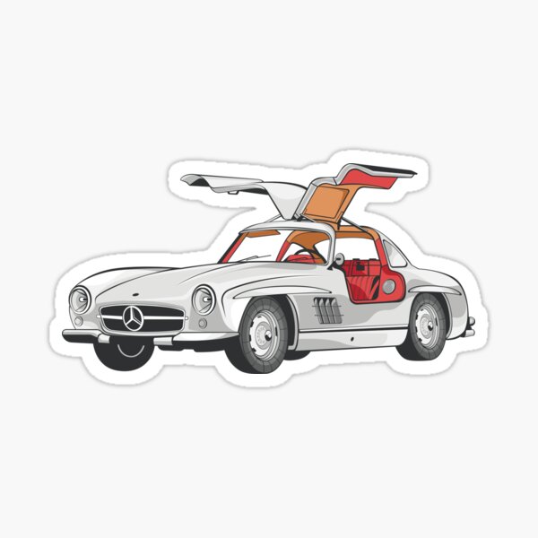 MB 300sl Pegatina