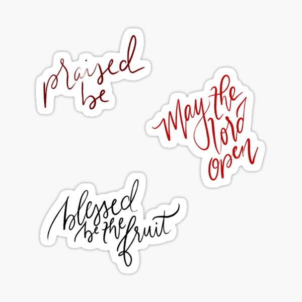 das handmaid's tale sticker sheet Sticker