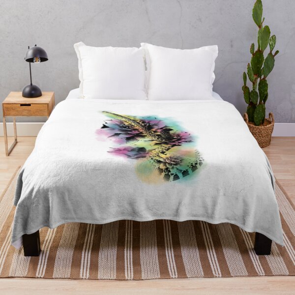 Item preview, Bull Snake Floral Watercolor designed and sold by HannsMariee.