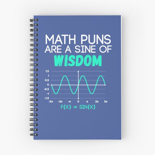Item preview, Math Puns Are Sine of Wisdom Funny Math Teacher designed and sold by ScienceIsFun.