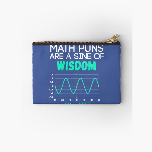 Item preview, Math Puns Are Sine of Wisdom Funny Math Teacher designed and sold by ScienceIsFun.