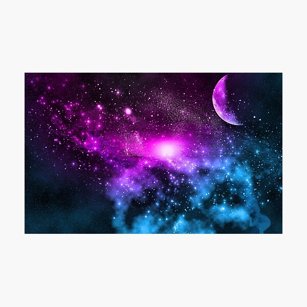 Item preview, Galaxy (Moon) designed and sold by nojams.