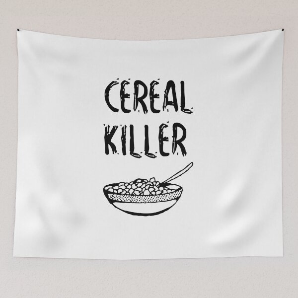 Item preview, Funny Halloween - Cereal Killer designed and sold by aqualiontees.