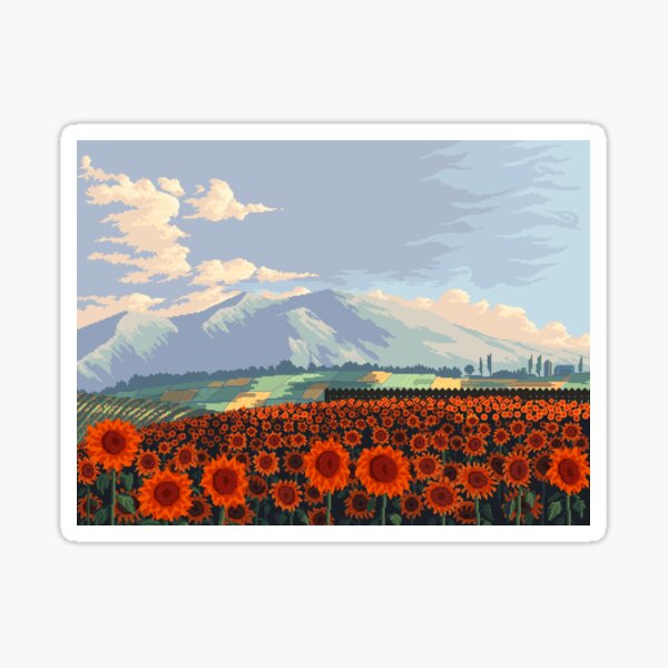 Sunflowers Sticker