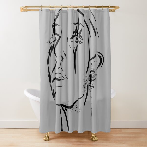 deathbyromy Shower Curtain
