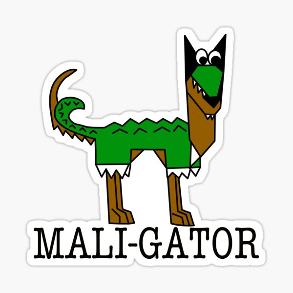 Maligator Too Sticker