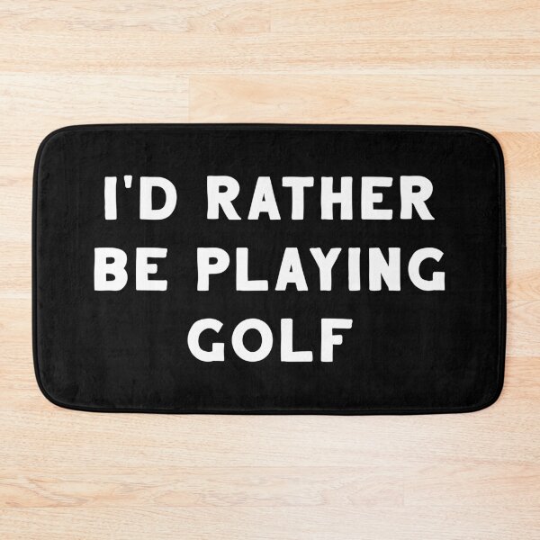 Item preview, I'd Rather Be Playing Golf designed and sold by teesaurus.