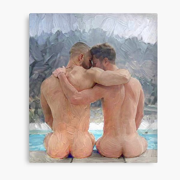 Tender Moment Metal Print