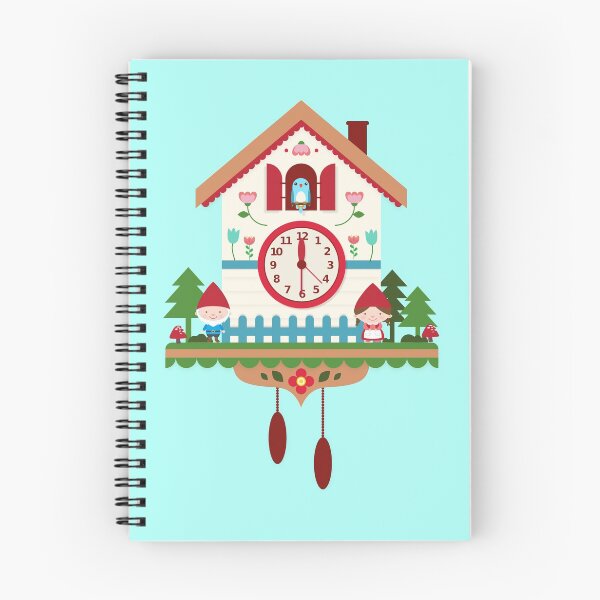 Item preview, Chalet Cuckoo Clock with Gnomes designed and sold by SaffronSquirrel.