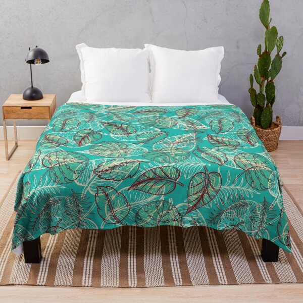 Item preview, Leaf Line Art Pattern designed and sold by ZaryaKiqo.
