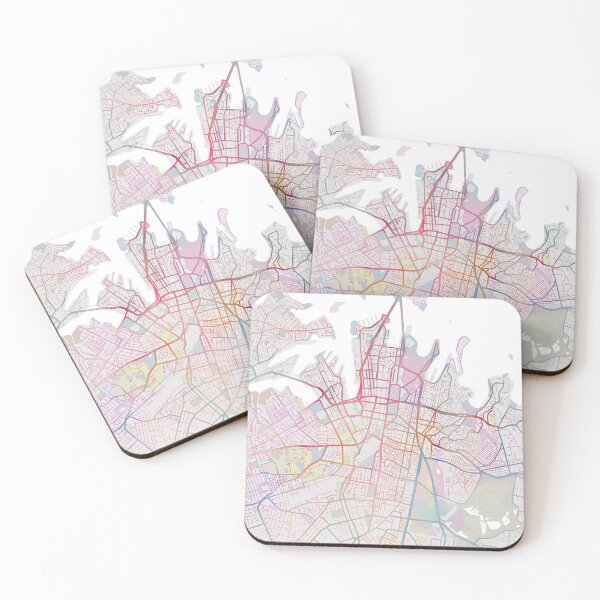 Item preview, Sydney Map, Australia City Map Art Travel Gift designed and sold by TheRedFinch.