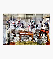 Evidence of a conspiracy Photographic Print