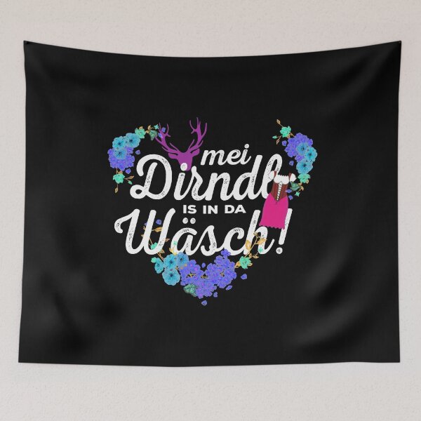 Item preview, Mei Dirndl is in da Wäsch Oktoberfest Dirndl substitute designed and sold by 2blackcherries.