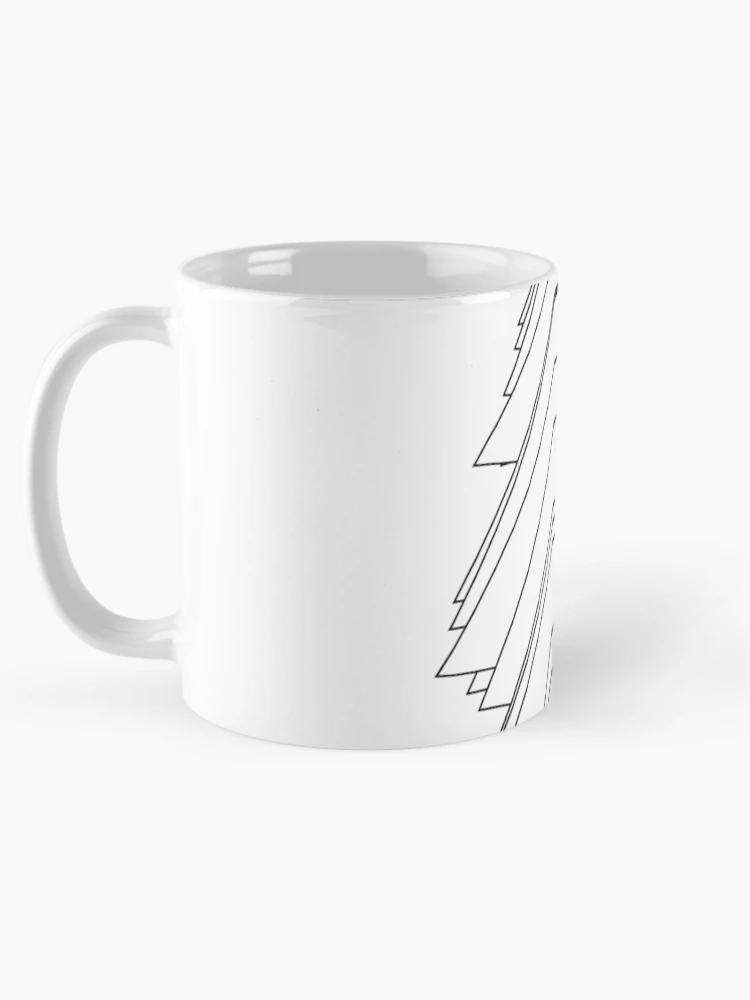 Thumbnail 5 of 6, Coffee Mug, Pyramid Rows designed and sold by Triceratops.