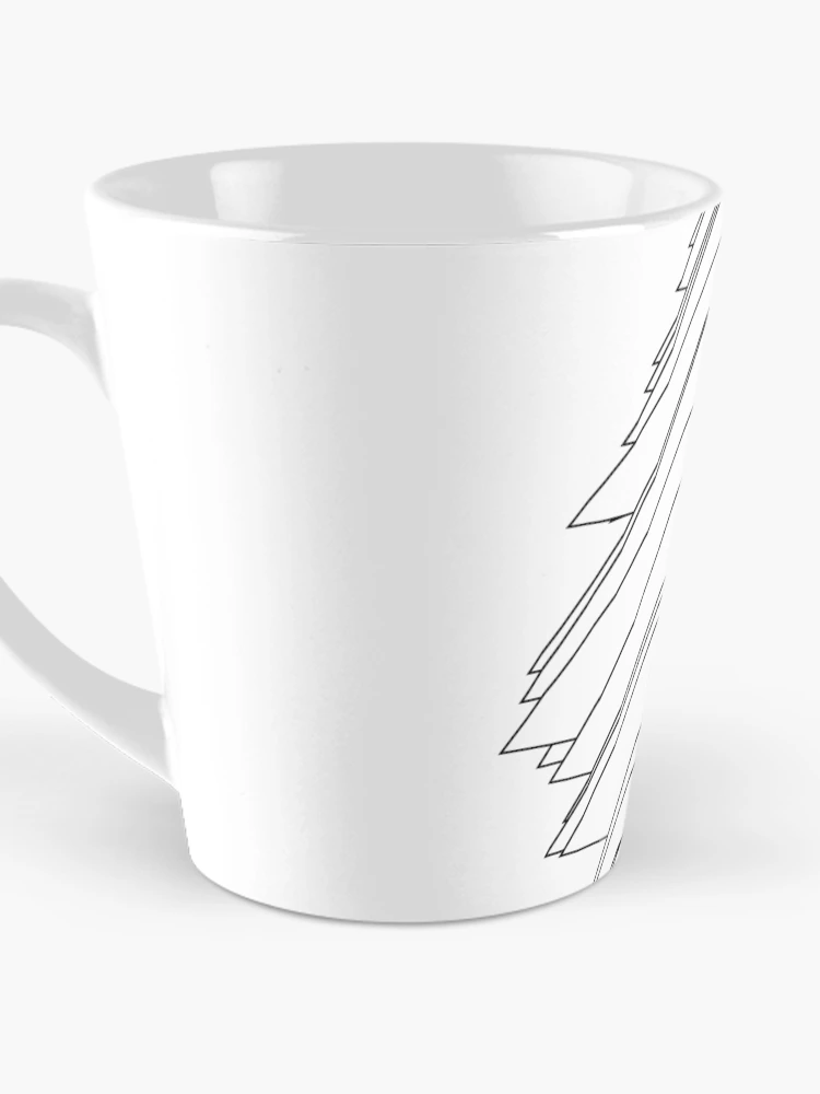Thumbnail 3 of 4, Coffee Mug, Pyramid Rows designed and sold by Triceratops.