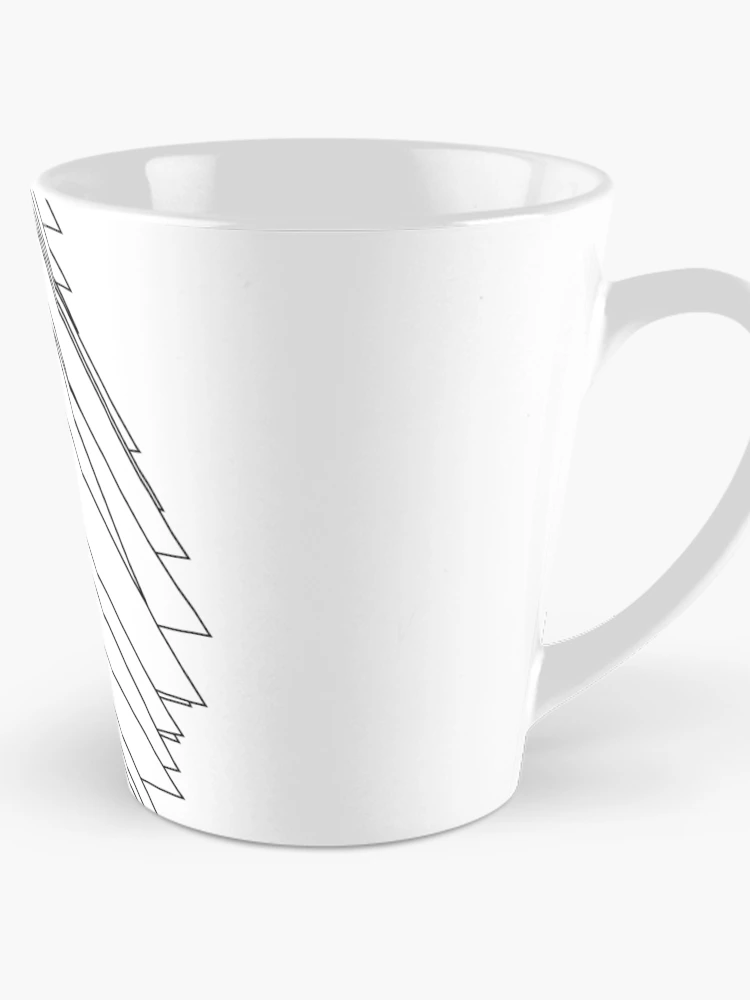 Thumbnail 1 of 4, Coffee Mug, Pyramid Rows designed and sold by Triceratops.