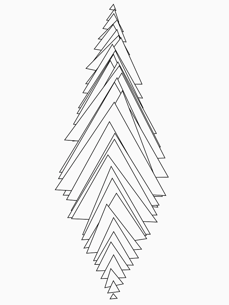 Thumbnail 6 of 6, Pullover Hoodie, Pyramid Rows designed and sold by Triceratops.