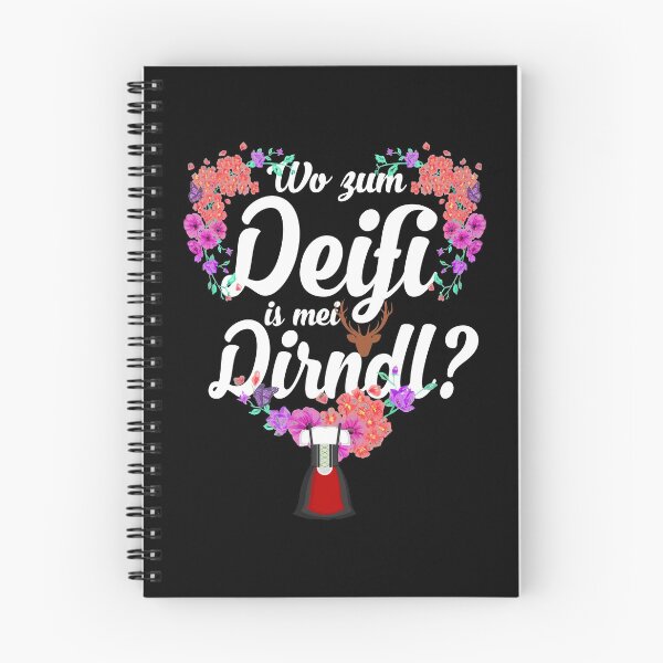 Artikelvorschau, Wo Zum Deifi Is Mein Dirndl Oktoberfest Dirndl entworfen und verkauft von 2blackcherries.