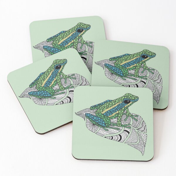 Item preview, Frog on a leaf designed and sold by Karen  Todman -Aroca Designs-.