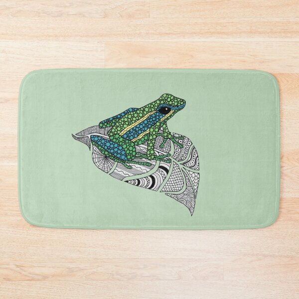 Item preview, Frog on a leaf designed and sold by Karen  Todman -Aroca Designs-.