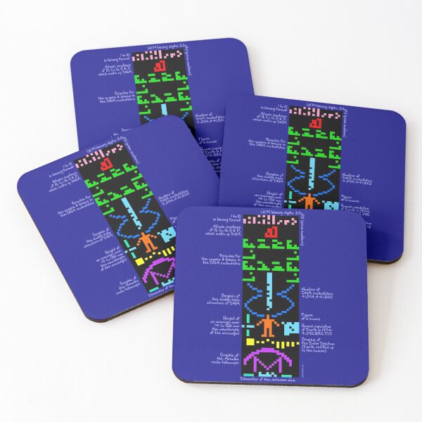 Item preview, The Arecibo message explained designed and sold by tudi.