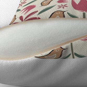 Alternate view of Garden Frolic Throw Pillow