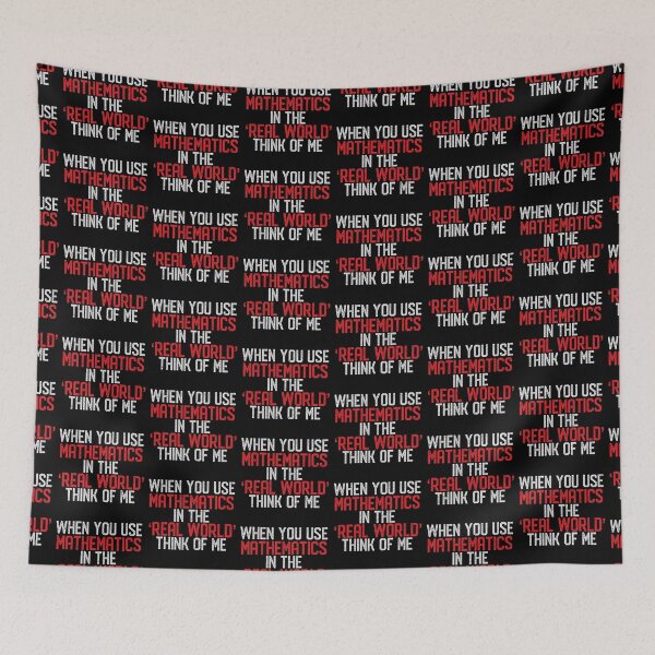 Item preview, When you use Mathematics in the REAL world think of ME! designed and sold by jazzydevil.