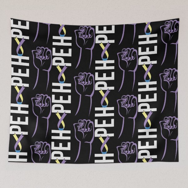 Item preview, Bladder Cancer Awareness Support Blue Yellow Purpl designed and sold by Pubi.
