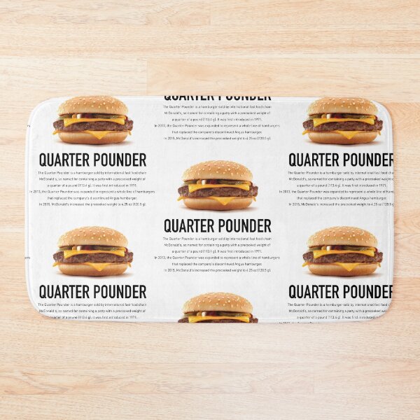 Item preview, Quarter Pounder designed and sold by Thomas Svanström.