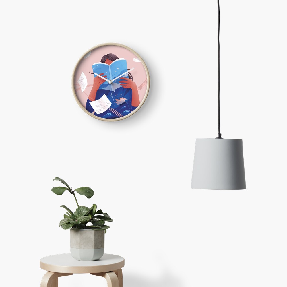 Item preview, Clock designed and sold by anniko-story.