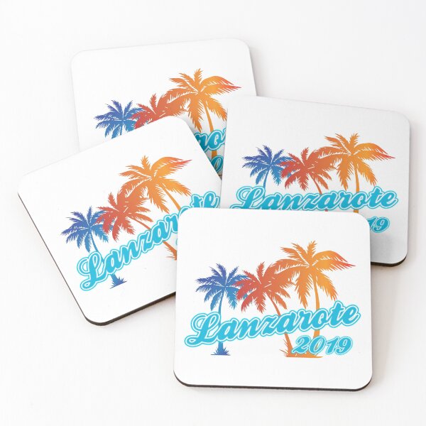 Item preview, Palms of Lanzarote Blue designed and sold by LoveLanzarote.