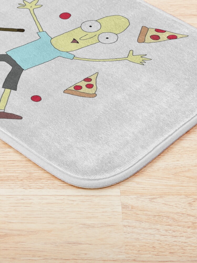 Alternate view of Mr Poopy Butthole is waiting for next season rick and morty fan art Bath Mat