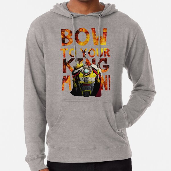 Item preview, Bow to your King Cl4p-tp (claptrap) designed and sold by MythicComicsArt.