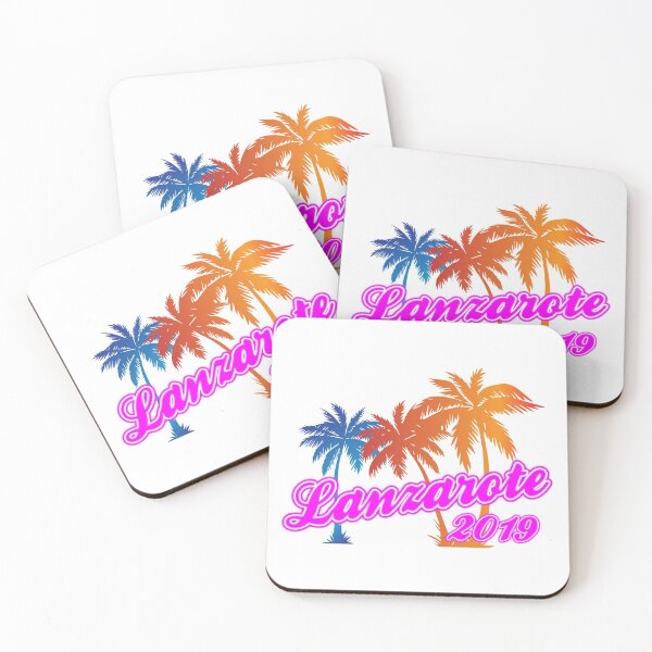Item preview, Palms of Lanzarote Pink designed and sold by LoveLanzarote.