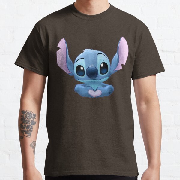 Stitch Heart T-shirt classique