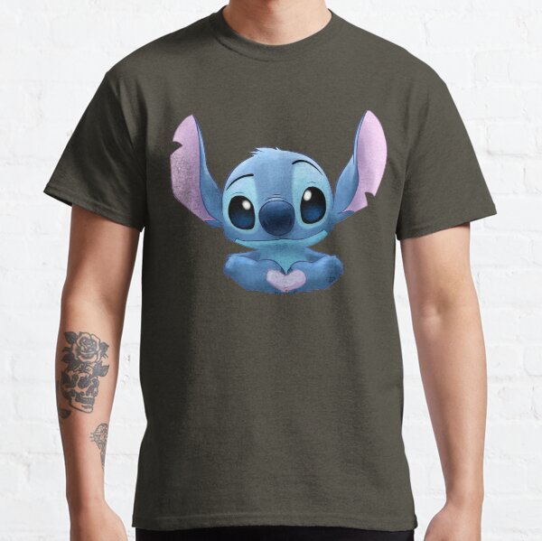 Stitch Heart T-shirt classique