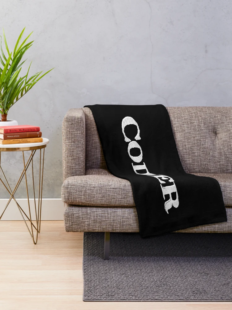 Thumbnail 2 of 6, Throw Blanket, Coder Startup Code Programming Software Engineering designed and sold by ProjectX23.