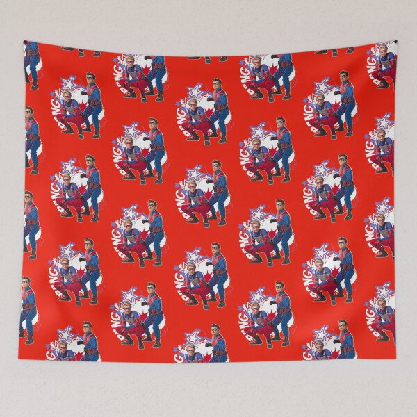 Item preview, Captain Man and Kid Danger - Comic Book Style designed and sold by Linneke.