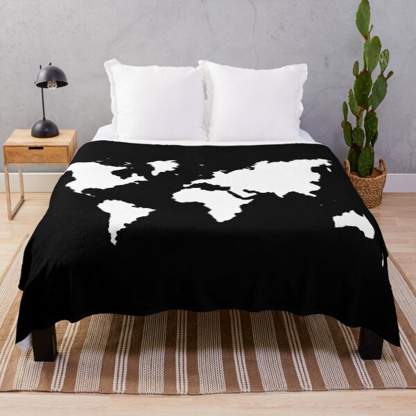 Item preview, World Map Outline designed and sold by hollanov98.