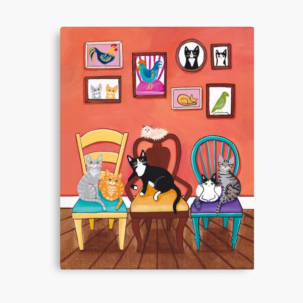 Item preview, Heidi's Cats designed and sold by KilkennyCat Art.