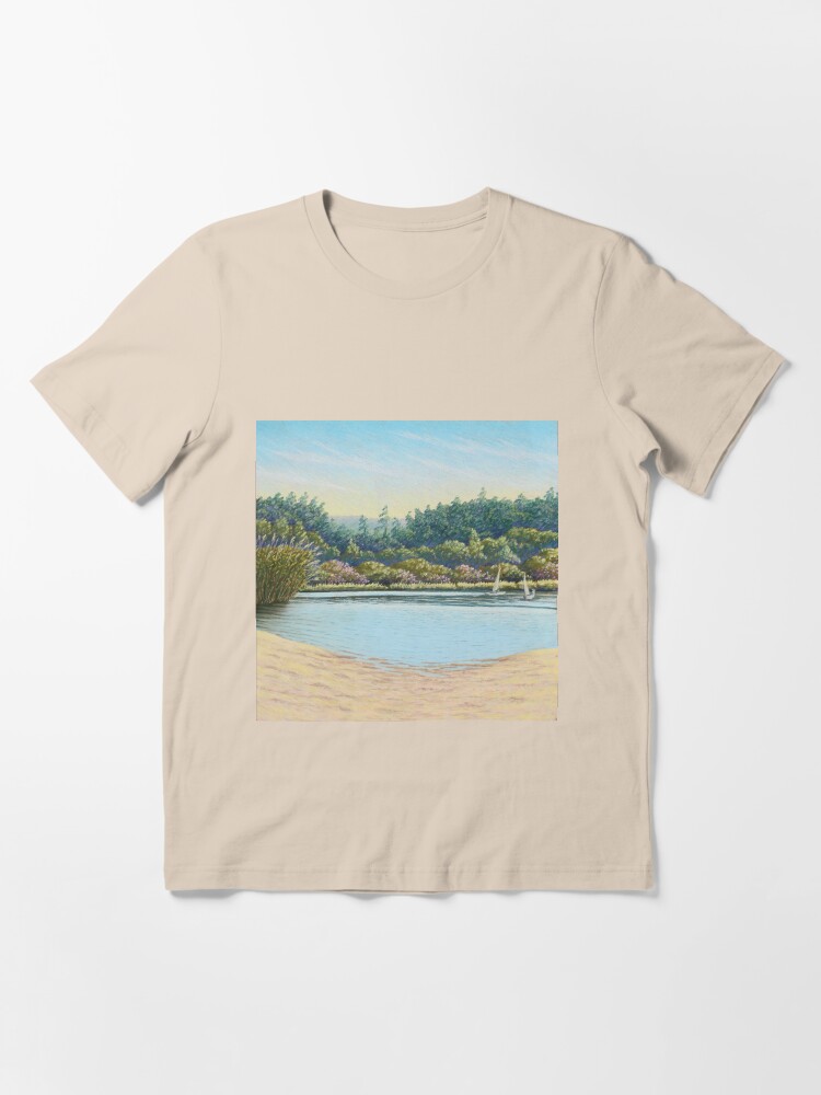 Alternate view of Sailing Boats, Frensham Ponds, Surrey Essential T-Shirt
