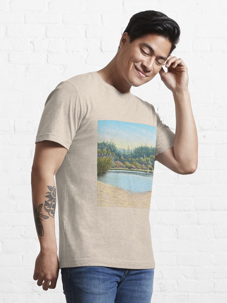 Alternate view of Sailing Boats, Frensham Ponds, Surrey Essential T-Shirt