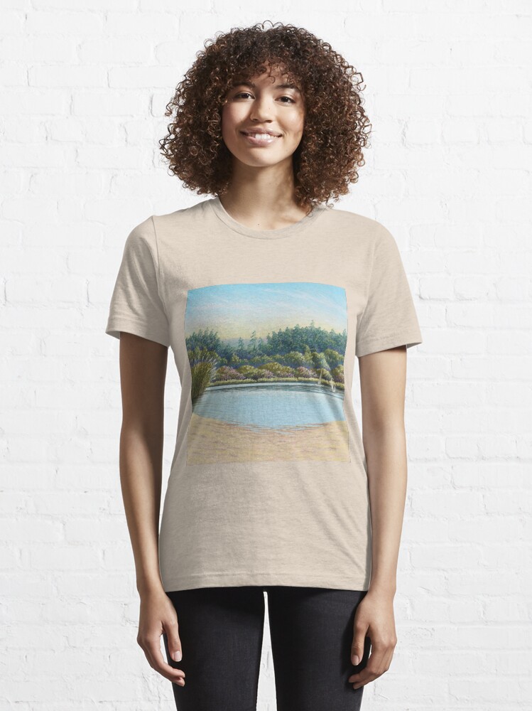 Alternate view of Sailing Boats, Frensham Ponds, Surrey Essential T-Shirt