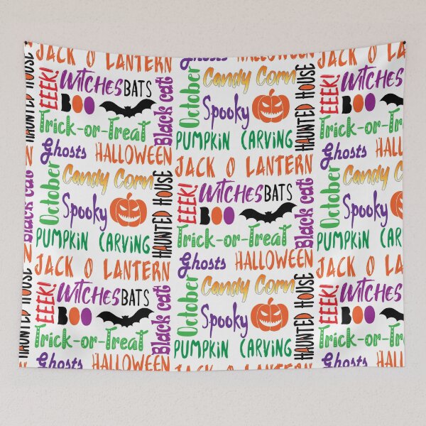 Item preview, Halloween subway art designed and sold by CharlieCreates.