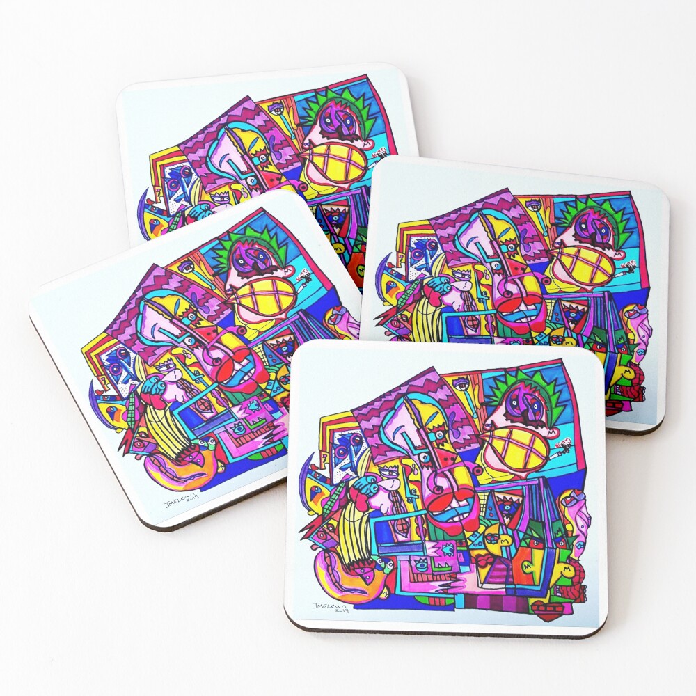 Item preview, Coasters (Set of 4) designed and sold by Abstractjames.