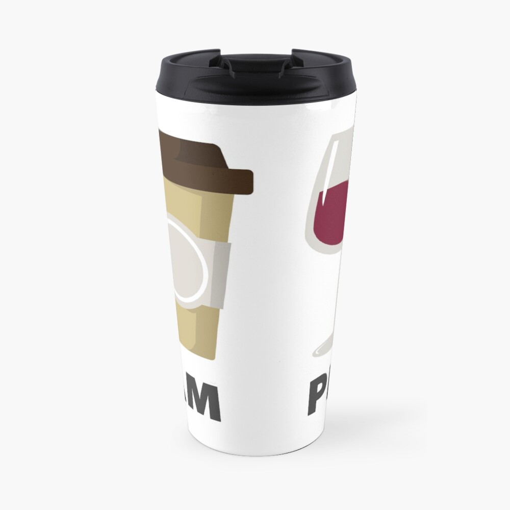 Coffee and Wine Time Travel Mug