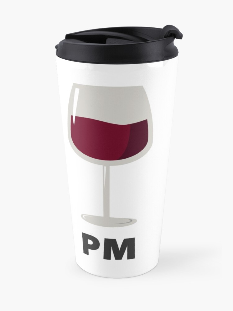 Alternate view of Coffee and Wine Time Travel Mug