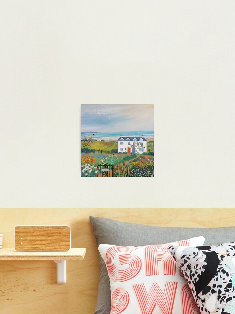 Thumbnail 2 of 3, Photographic Print, Beach View Cottages designed and sold by Jogrundyart.