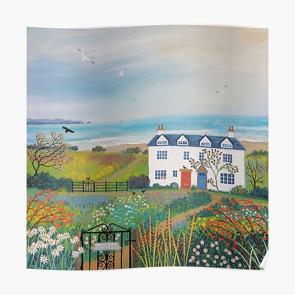 Beach View Cottages Poster